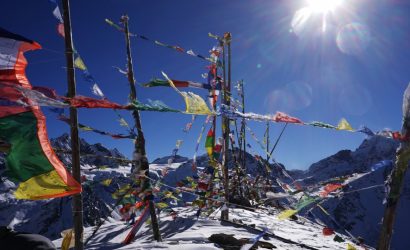 Serene mountain lake in Nepal – ideal for holiday activities and affordable holiday packages